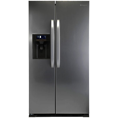 Hotpoint SXBD922FWD Freestanding Fridge Freezer, A+ Energy Rating, 90cm Wide, Stainless Steel